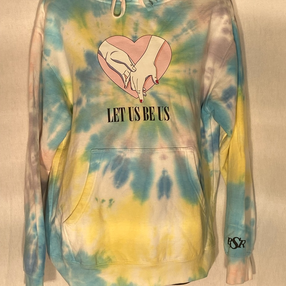 Let us be us samii ryan X dolls kill hoodie tiedye size medium - Picture 3 of 5
